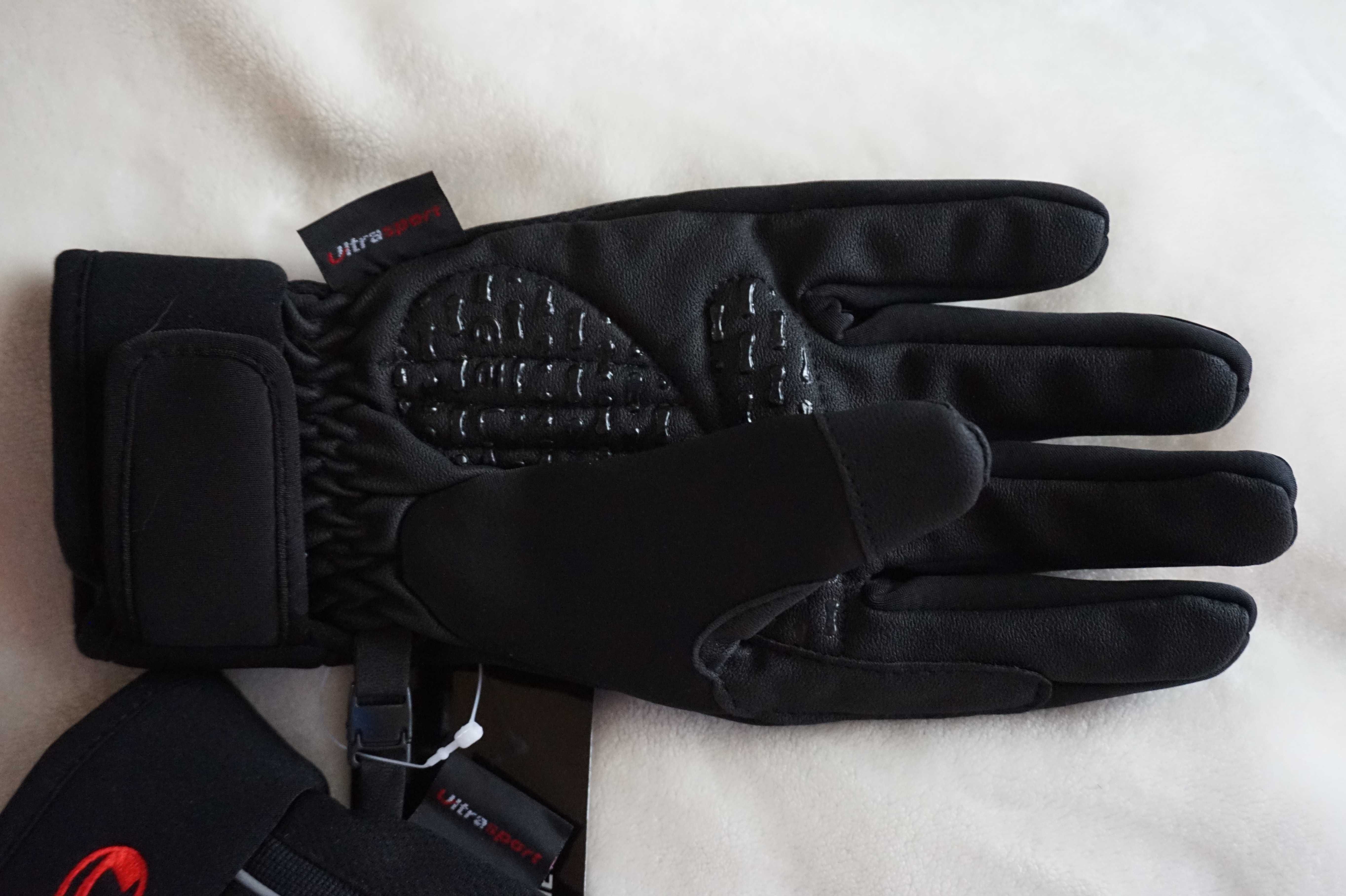 Ultrasport Rękawiczki rowerowe Biking Glove Czarne rozmiar L