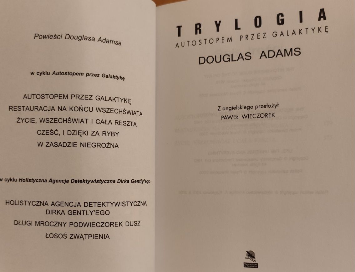 Trylogia Autostopem przez galaktykę