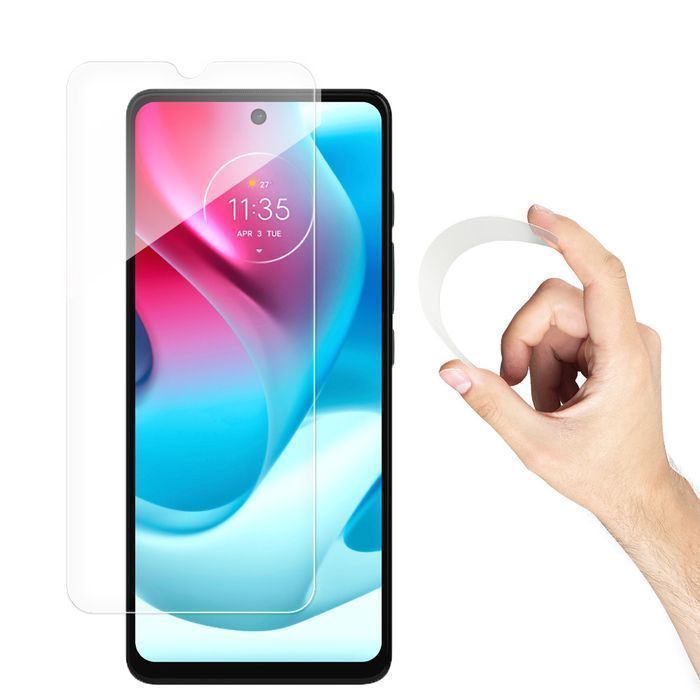 Nano Flexi Hybrydowa Elastyczna Folia Szklana Moto G60S