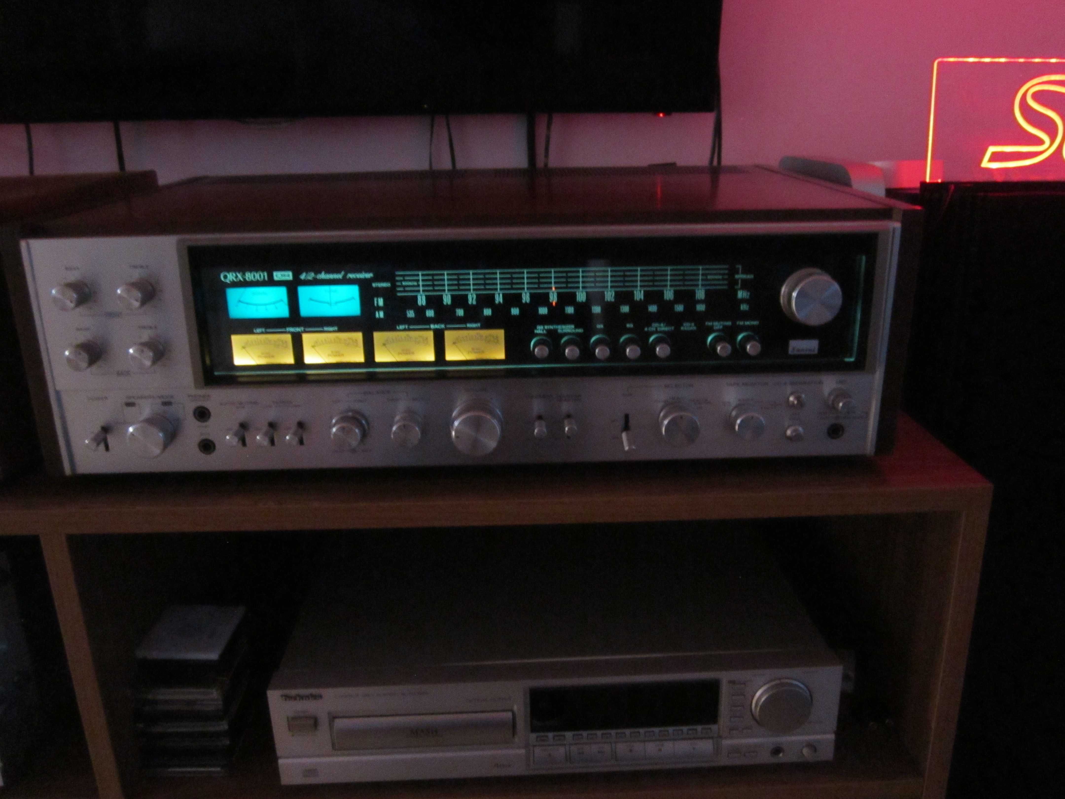 SANSUI QRX 8001 amplituner Quadro vintage