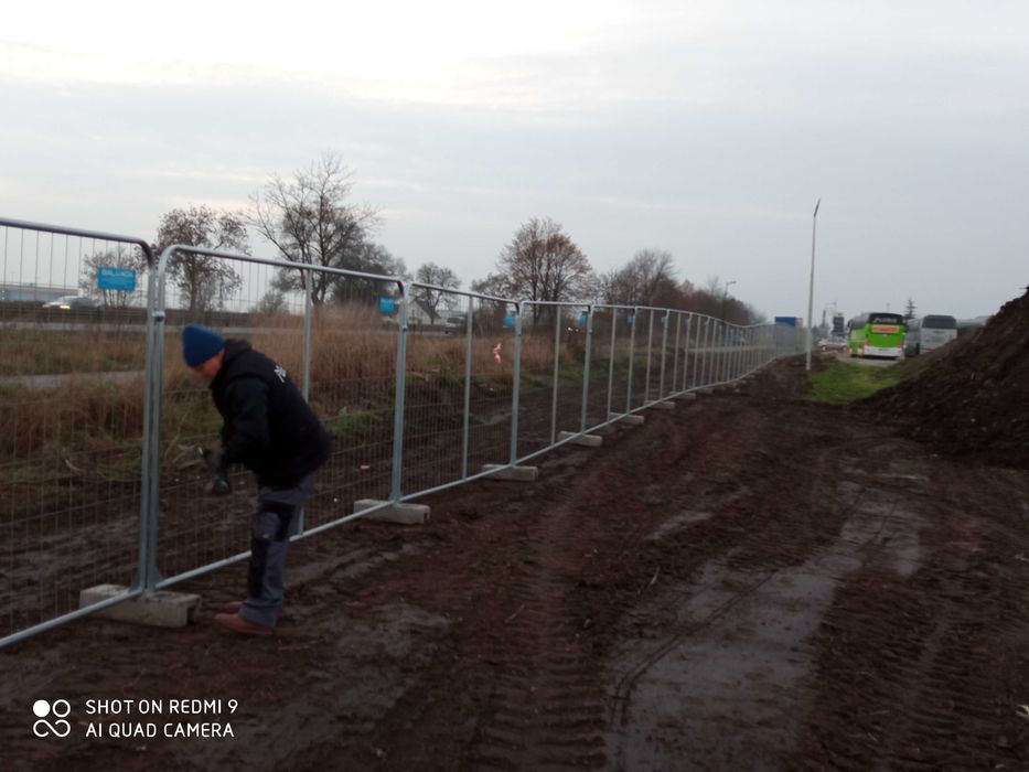 Ogrodzenia budowlane – panele wzmacniane Sosnowiec i okolice