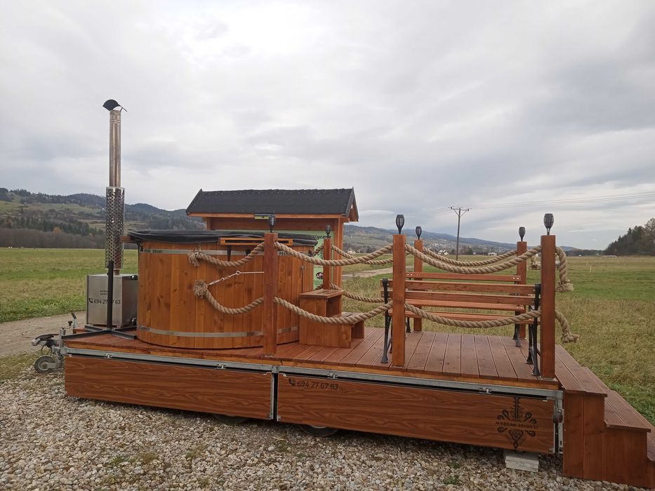 Basen Balia Jacuzzi Bania Sauna Mobilne
