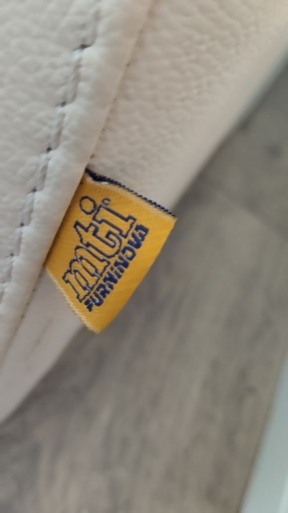Sofa kanapa i fotel naturalna skóra MTI Furninova Okazja