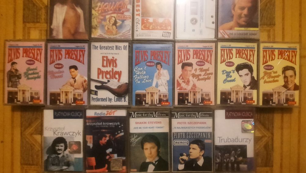 Kasety magnetofonowe 52szt.