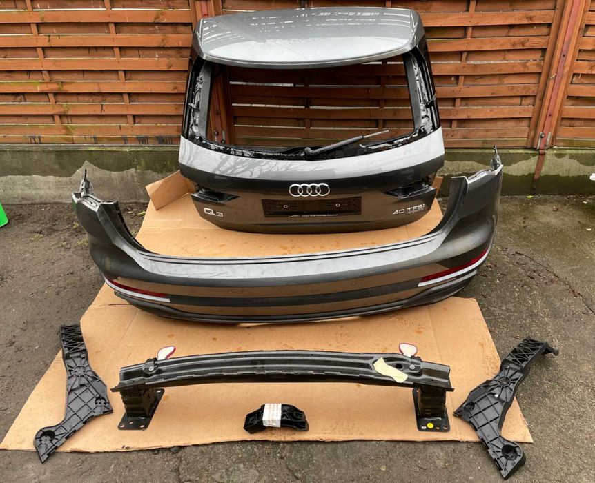 Audi Q3 разборка бампер запчасти ауди Q3 рестайл дорестайл sline