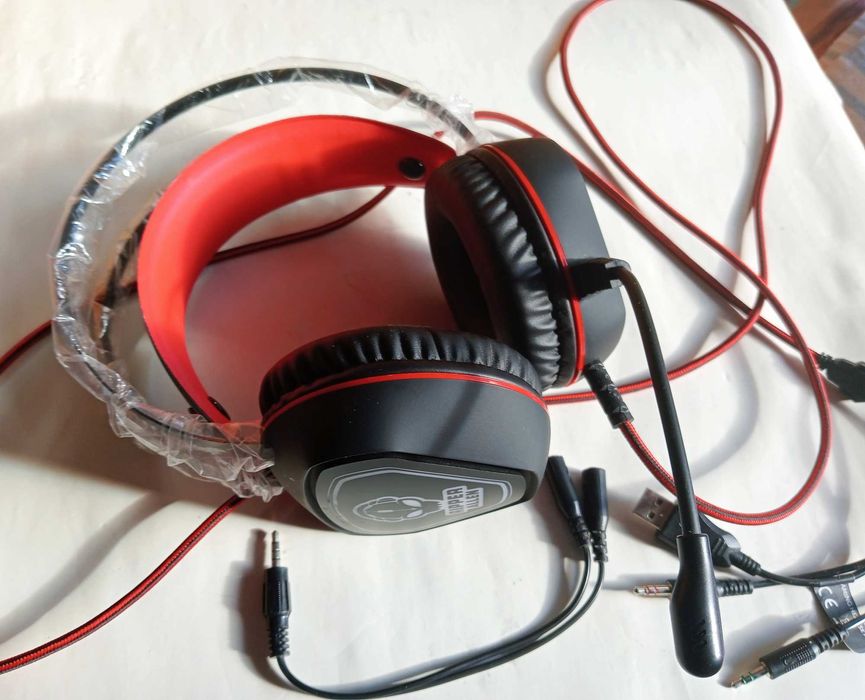 Nowe słuchawki gamingowe Ripper Allen z mikrofonem i podświetleniem