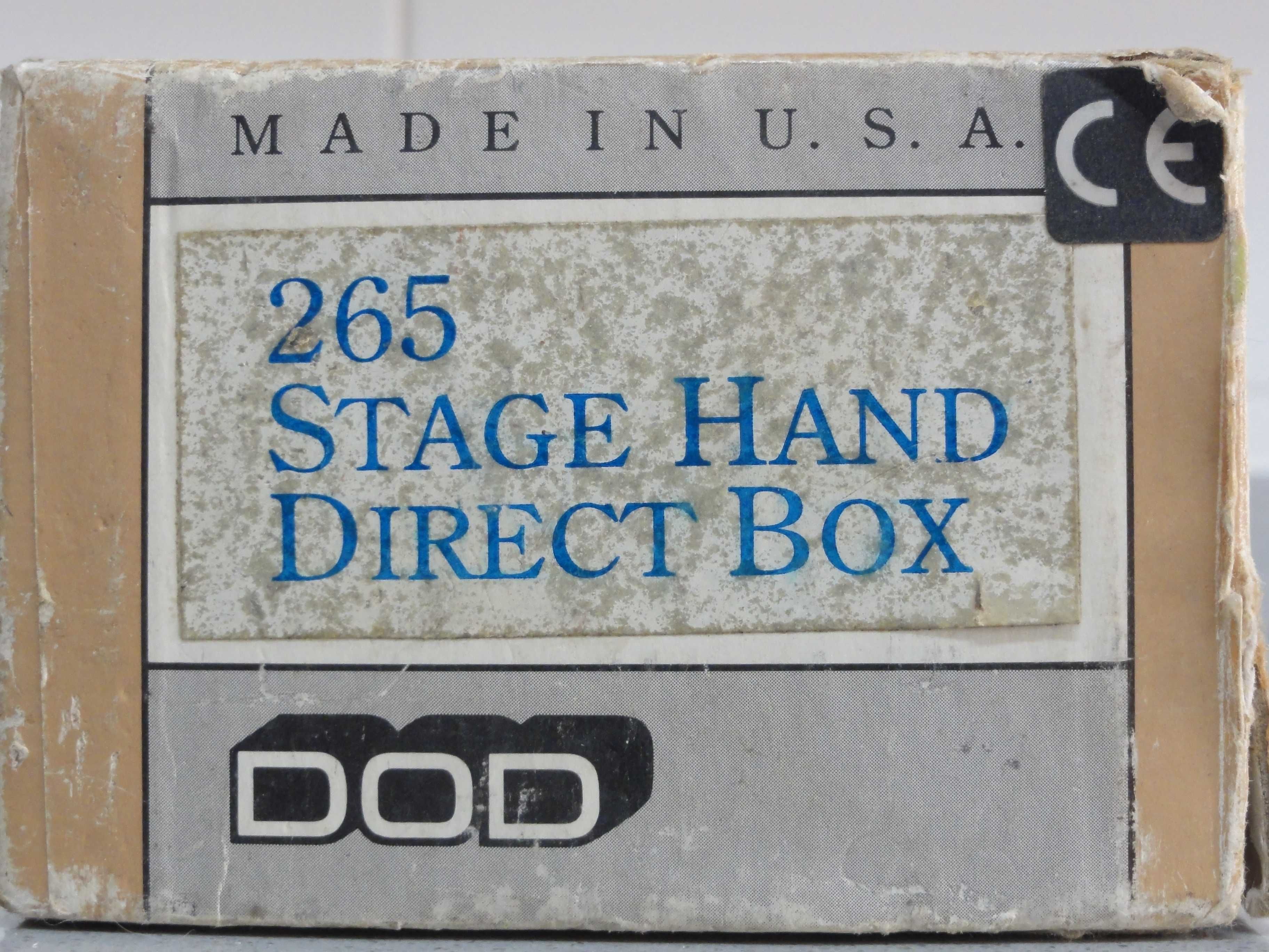 DOD 265 Stage Hand Direct Box