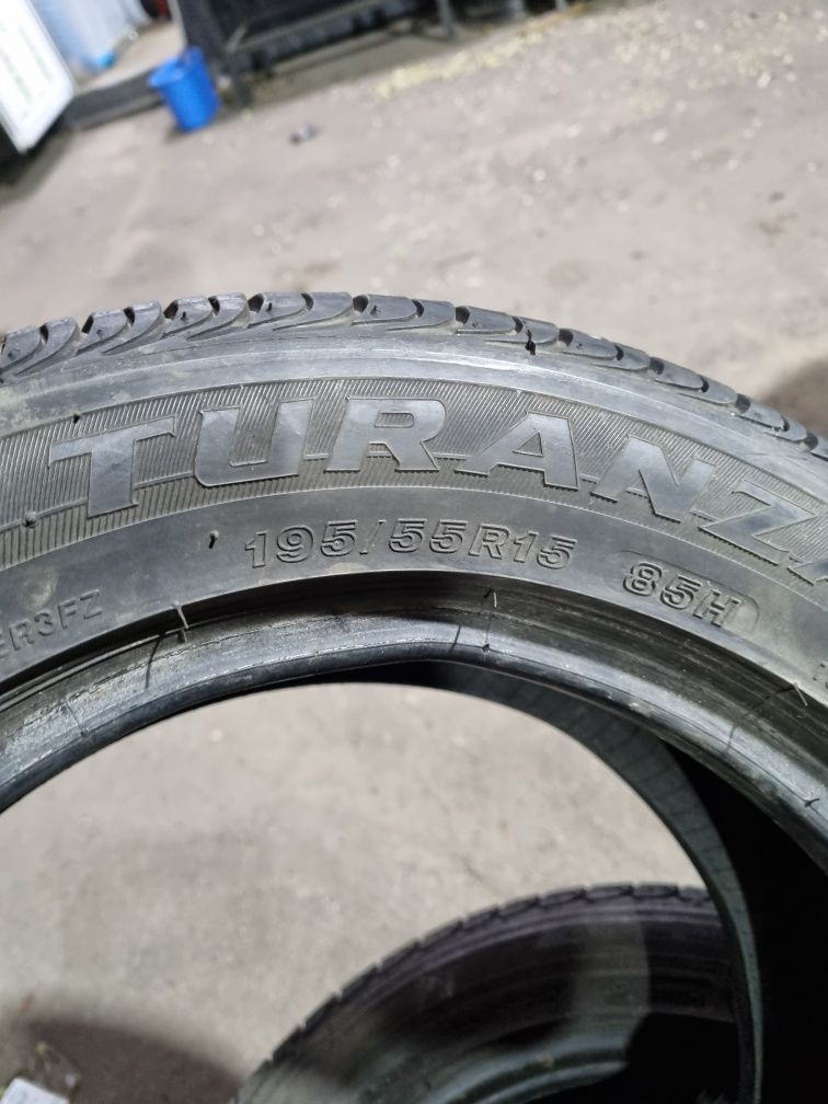 195/55 R15 85h bridgestone 4 шт б/у