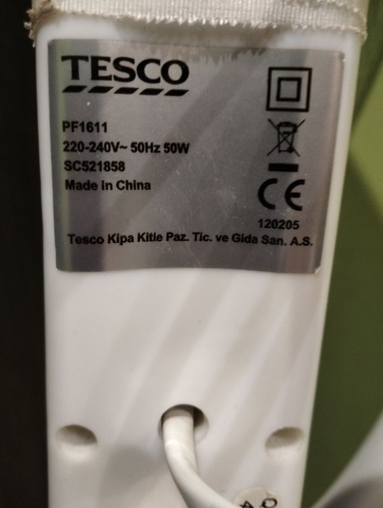 Wentylator nieużywany Tesco 50 W