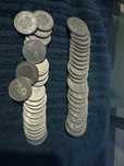 Vendo moedas 2/5 francos