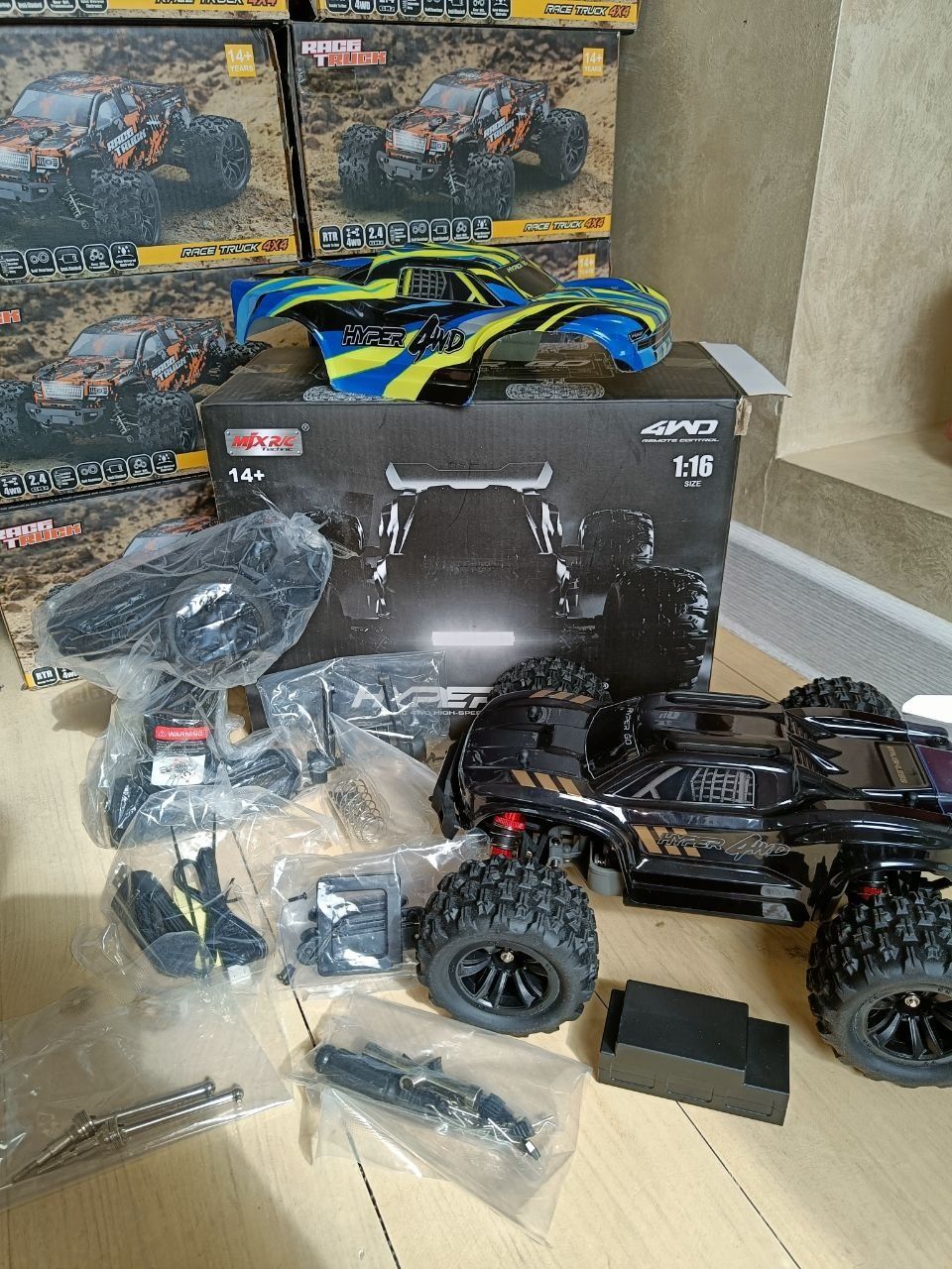 MJX HYPER GO H16BM 1/16 RTR 70КМ/ч Радіокерована машинка