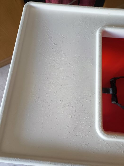 Cadeira refeição vermelha