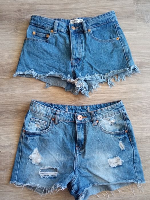 Spodenki damskie jeansowe Pull&Bear rozmiar 34