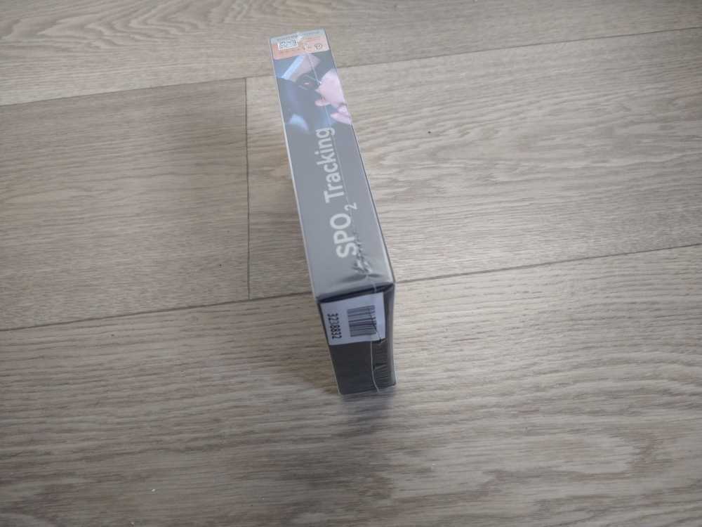 Smartwatch AMOLED SpO2 czarny - nowy