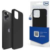 3Mk Silicone Case Iphone 12 Pro Max 6,7" Czarny/Black