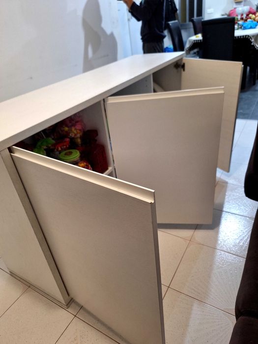 Aparador branco para sala de jantar