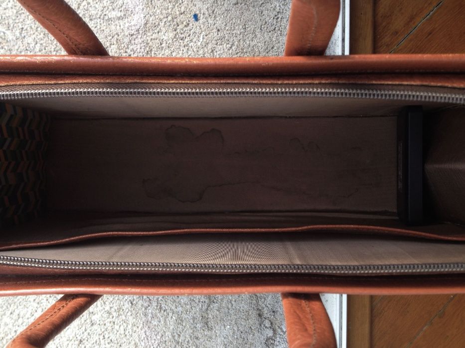 torba / neseser / aktówka skórzana PRL