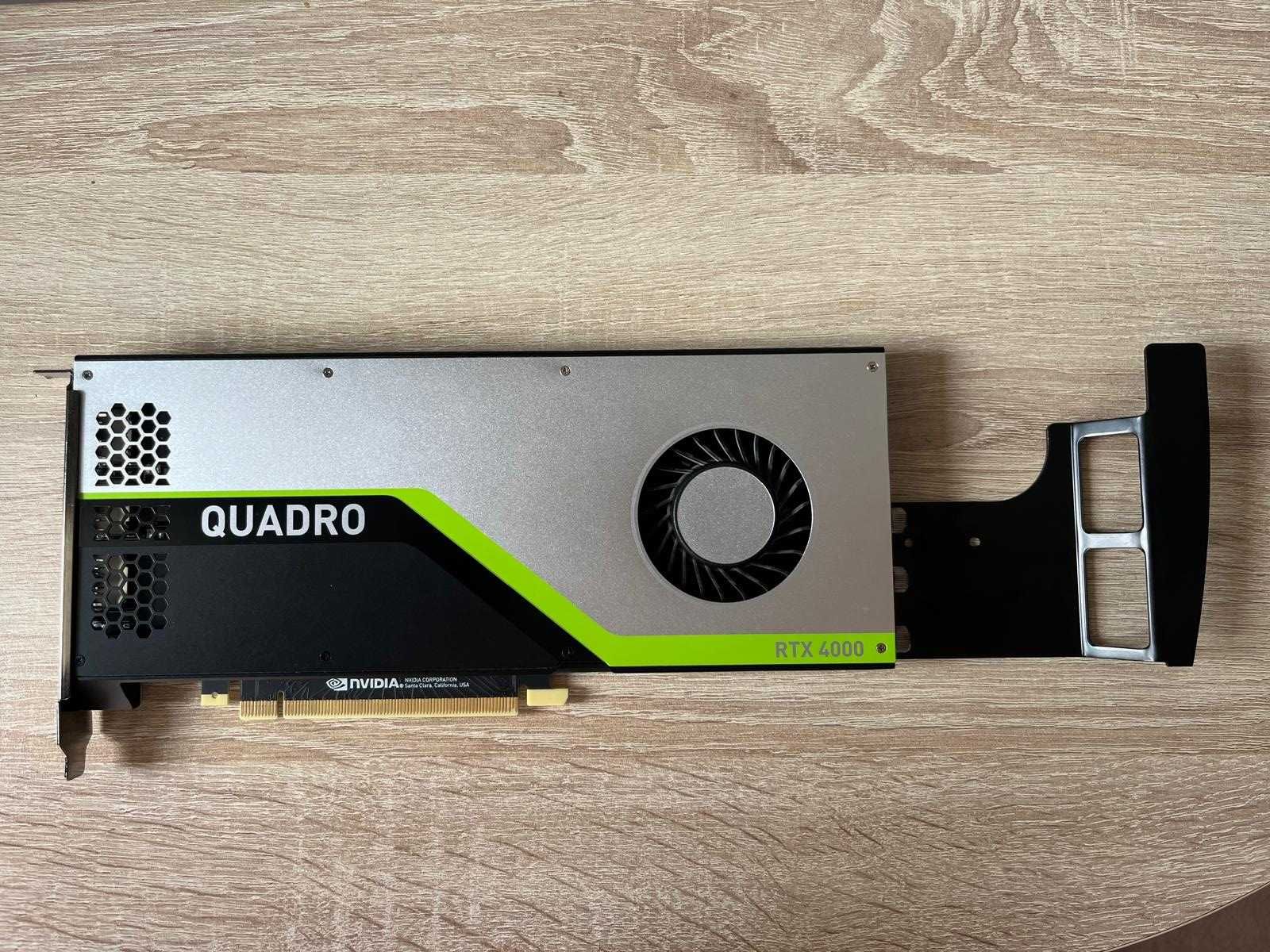 NVIDIA PNY Quadro RTX 4000 - GDDR6 8GB - stan BARDZO DOBRY !