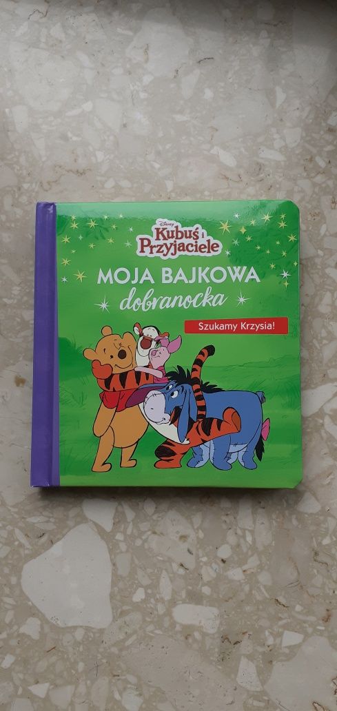 Książeczka bajka Kubuś Puchatek i Przyjaciele Szukamy Krzysia Disney