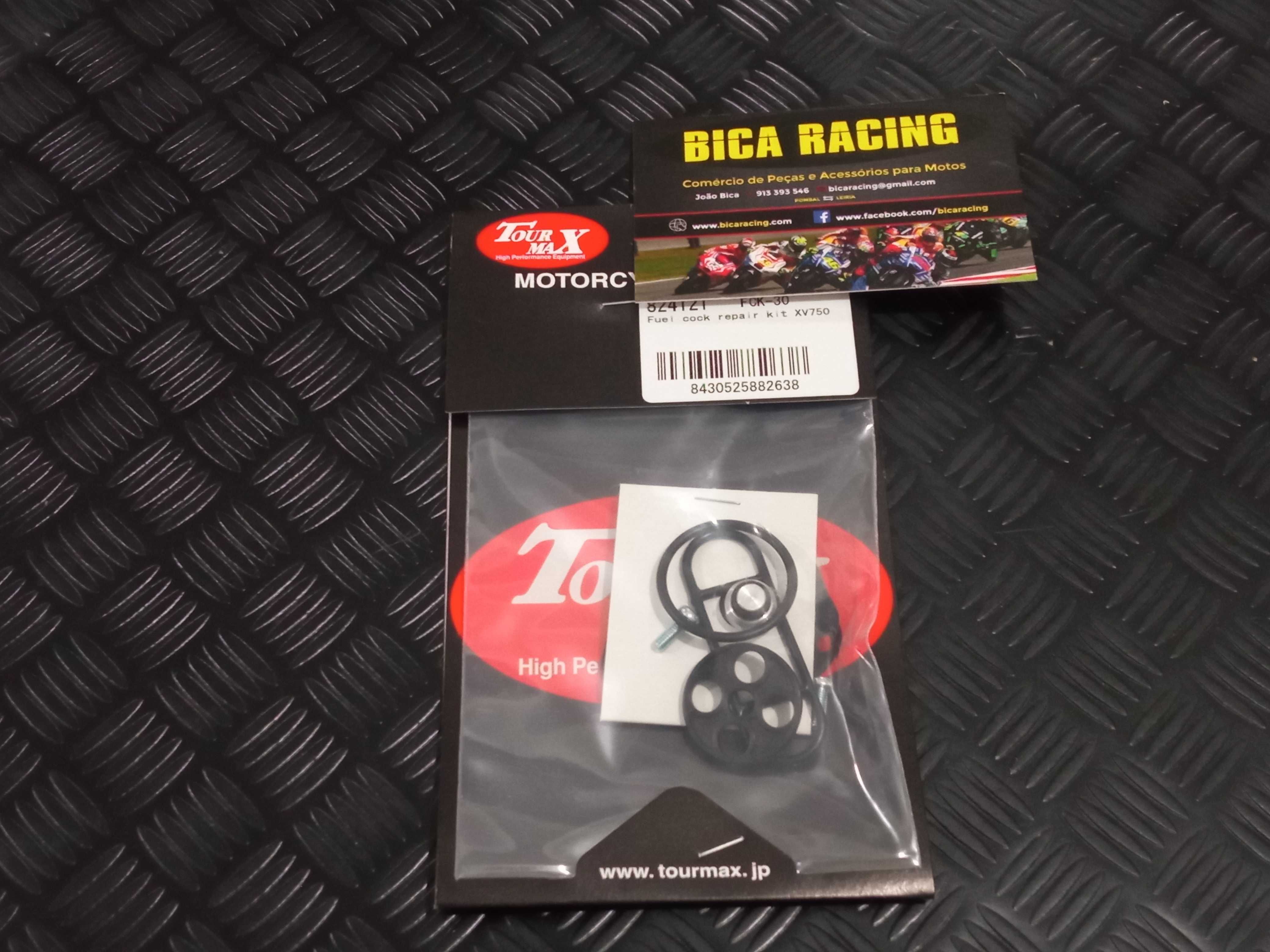 Kit reparação torneira gasolina Tourmax Suzuki Yamaha Honda kawasaki