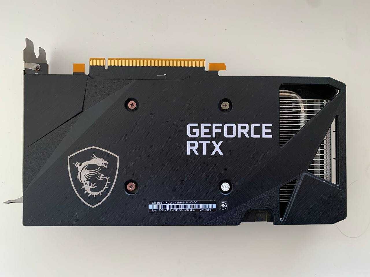 Видеокарта Msi nvidia rtx 3050 OC