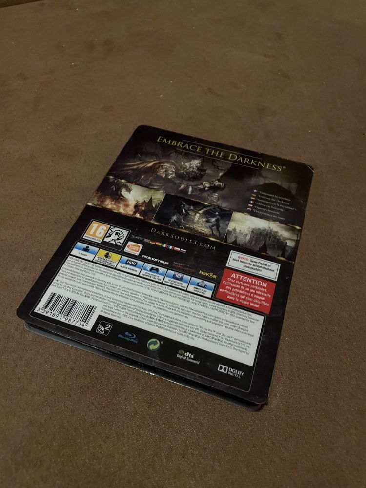 Dark Souls 3 Steelbox Kolekcjonerski Wersja PS4
