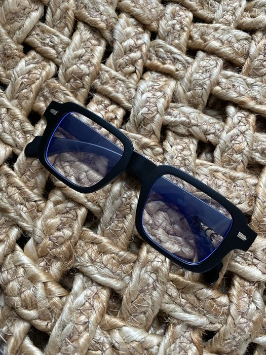 Okulary nowe, czarne oprawki