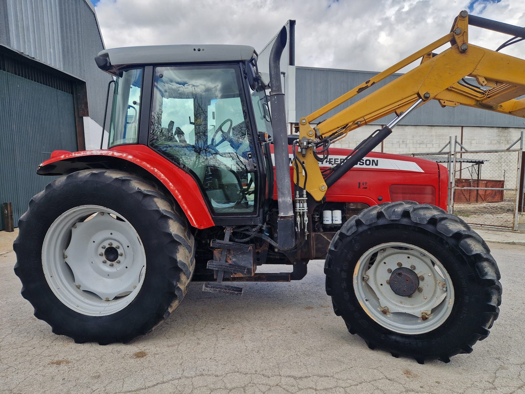 Massey Ferguson 5465 z turem łyżka super stan 2004r