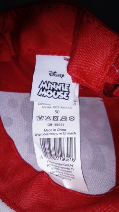 NOWA Czapka dziewczęca Minnie Disney