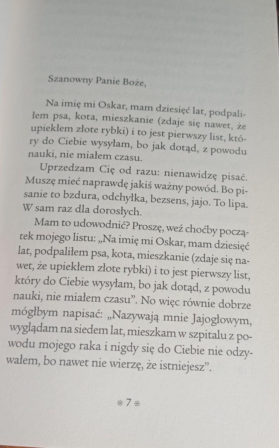 Oskar i Pani Róża Eric -Emmanuel Schmitt