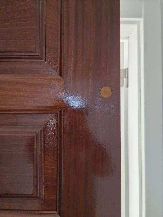 PORTA Madeira Maciça + Fechadura e 5 Chaves