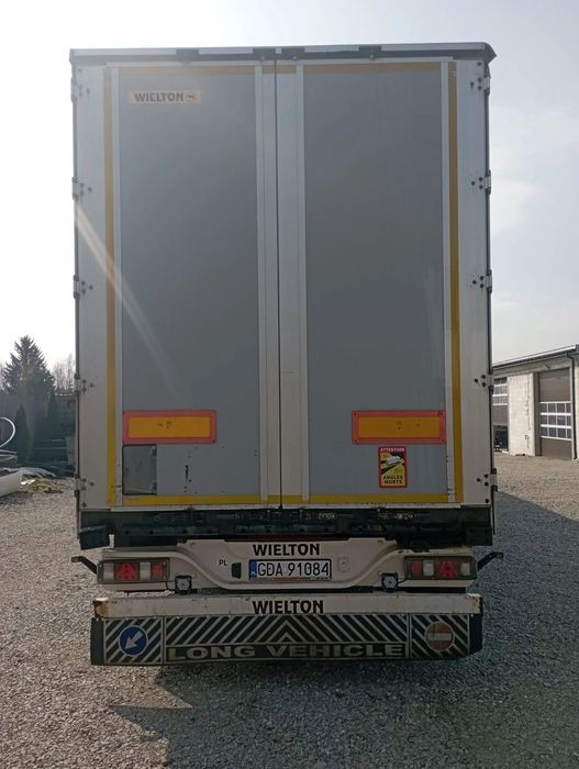 Wielton NA-3  Wielton Firanka, mulda 9mb sprzedam