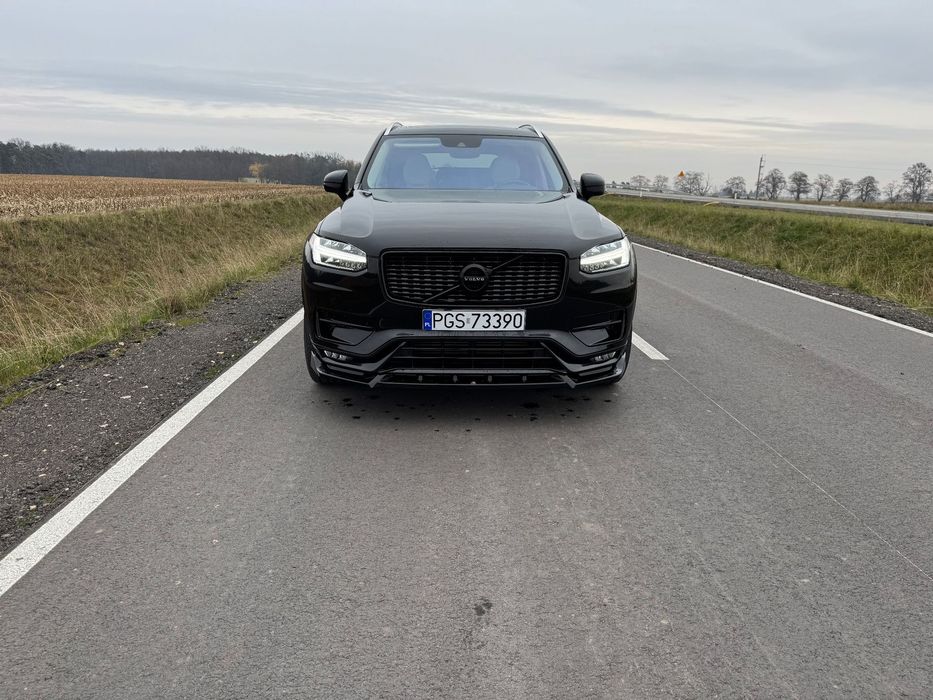 Volvo XC 90 T6 black edition Polift R design Maxton Hak 7 osób panorama