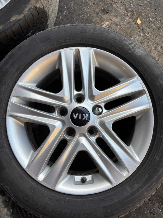 Kia Hyundai Koła Felgi aluminiowe z oponami letnimi 16 cali 5x114,3