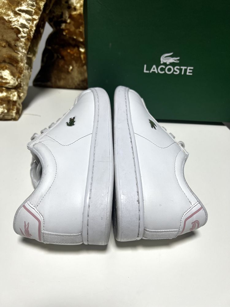 Z37. Lacoste biale trampki 39 skora damskie