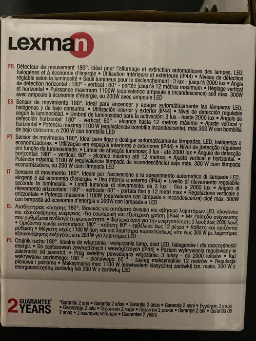 Czujnik ruchu Lexman