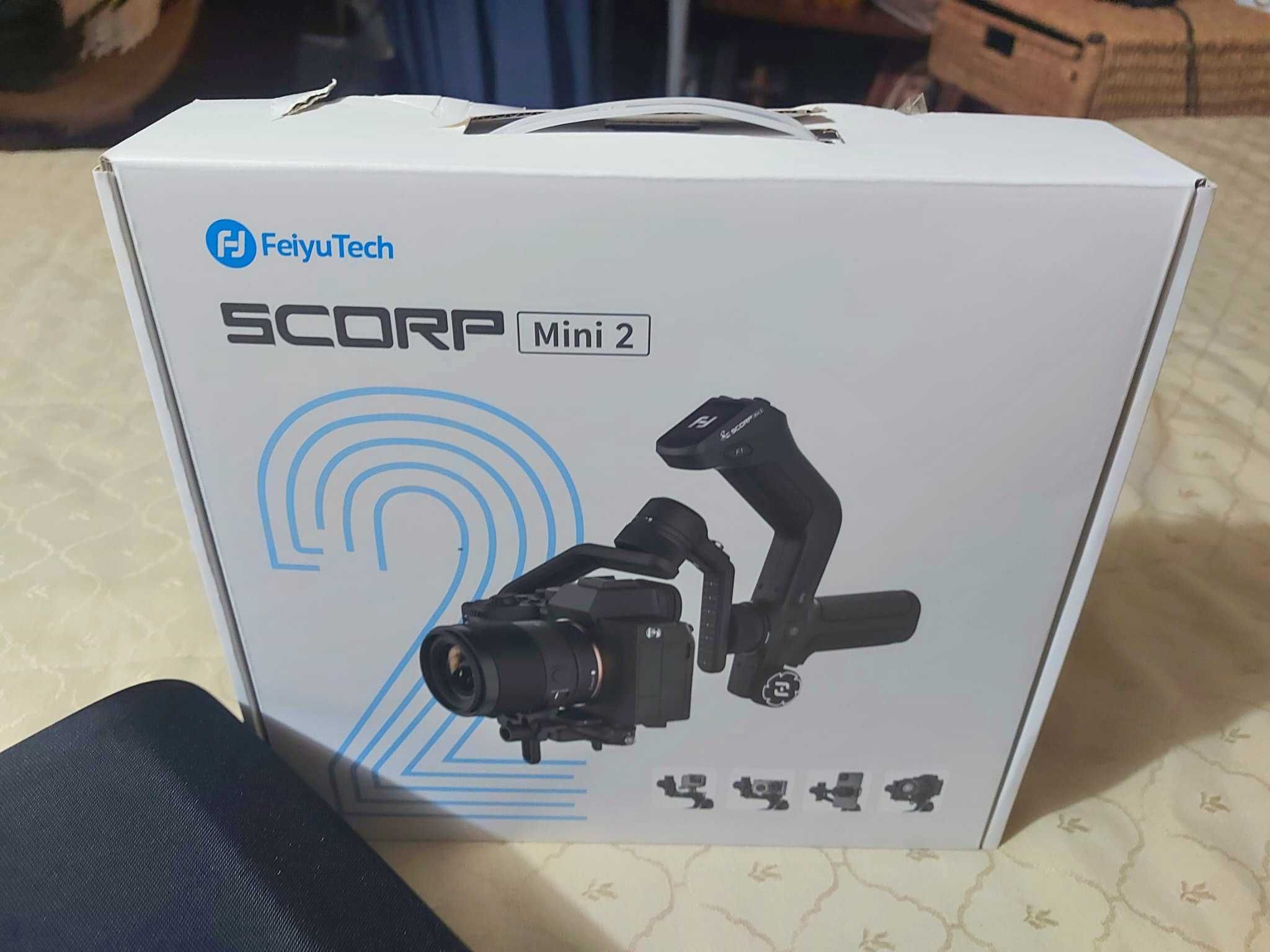 Gimbal Scorp Mini 2 -  Só com uma utilização de poucos minutos