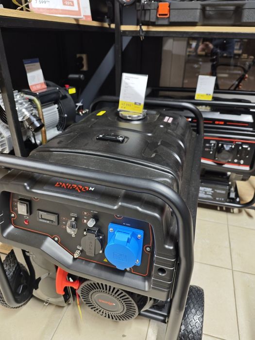 ГЕНЕРАТОРИ ДНІПРОМ НОВІ GX-50E Генератор бензиновий Dnipro-M GX-70LM
Р