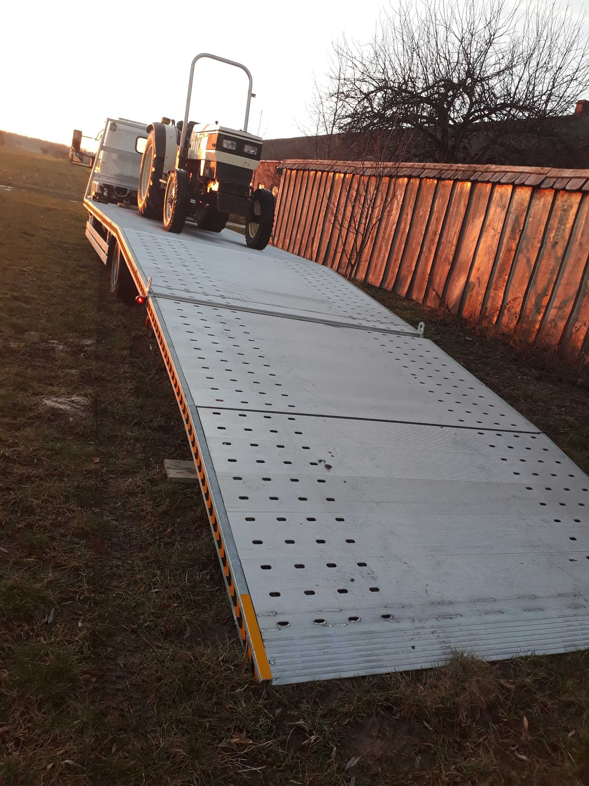 Pomoc drogowa, transport pojazdów, maszyn rolniczych, przyczep do 4,3T