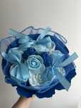 Bukiet z pampersow tort prezent babyshower chrzest