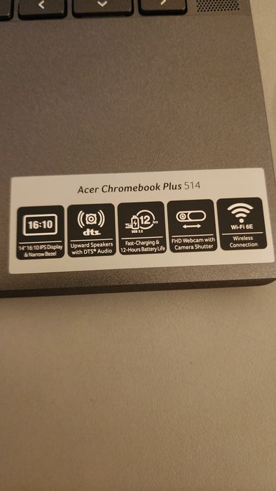 Computador acer chomebook plus acer