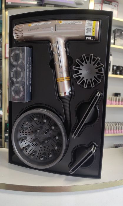 Фен GaMa iQ3 Perfetto Oxy Active Rose Gold 1600Вт – Професійний Фен