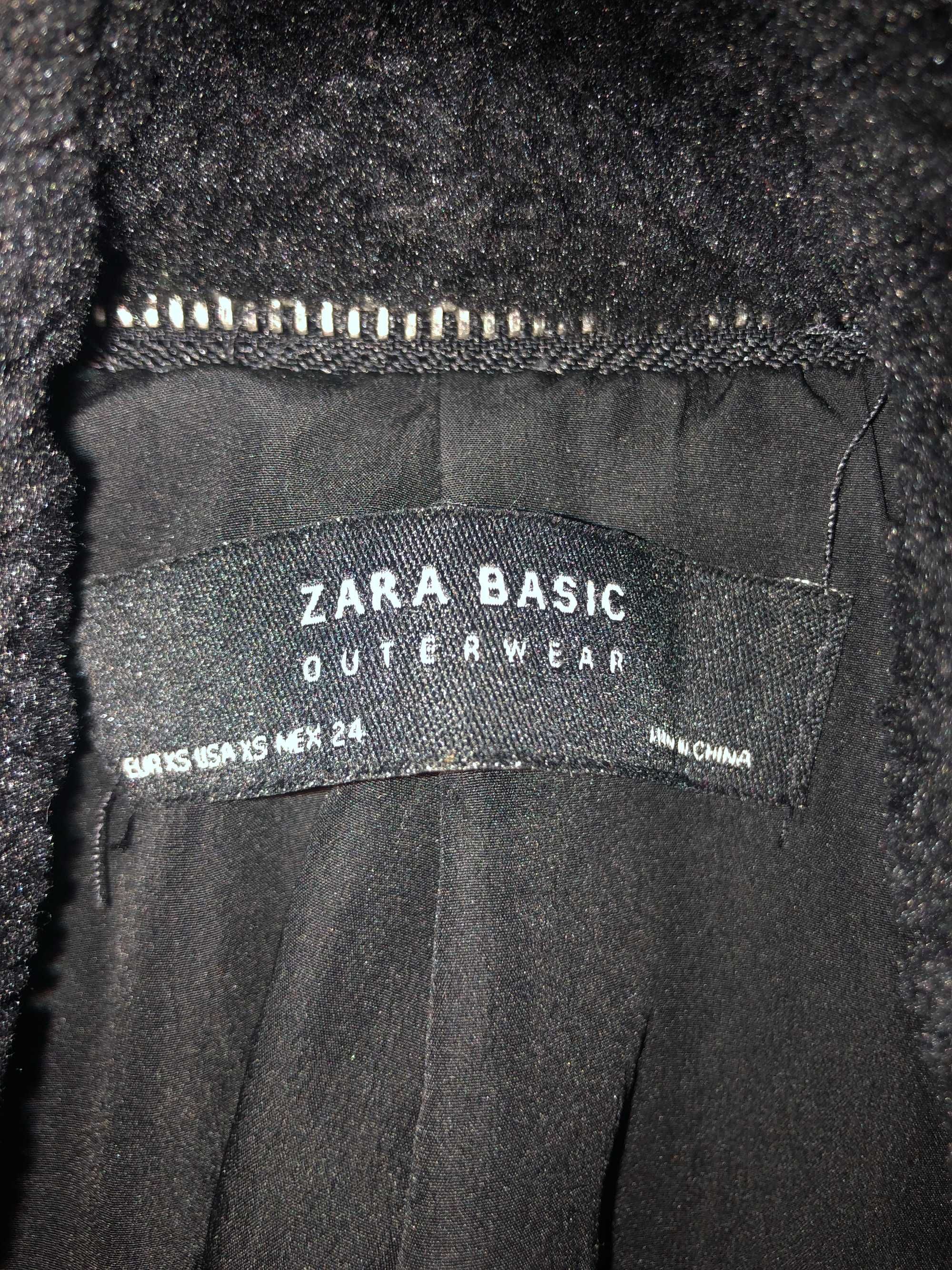 Casaco Senhora ZARA em pele