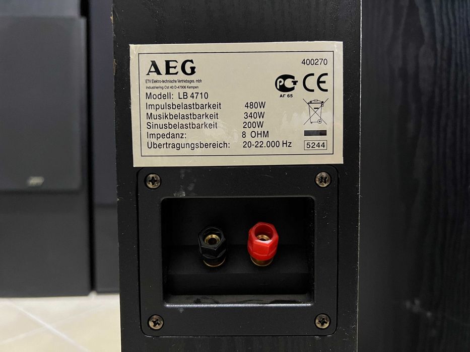Kolumny podłogowe AEG LB4710 Audio Room