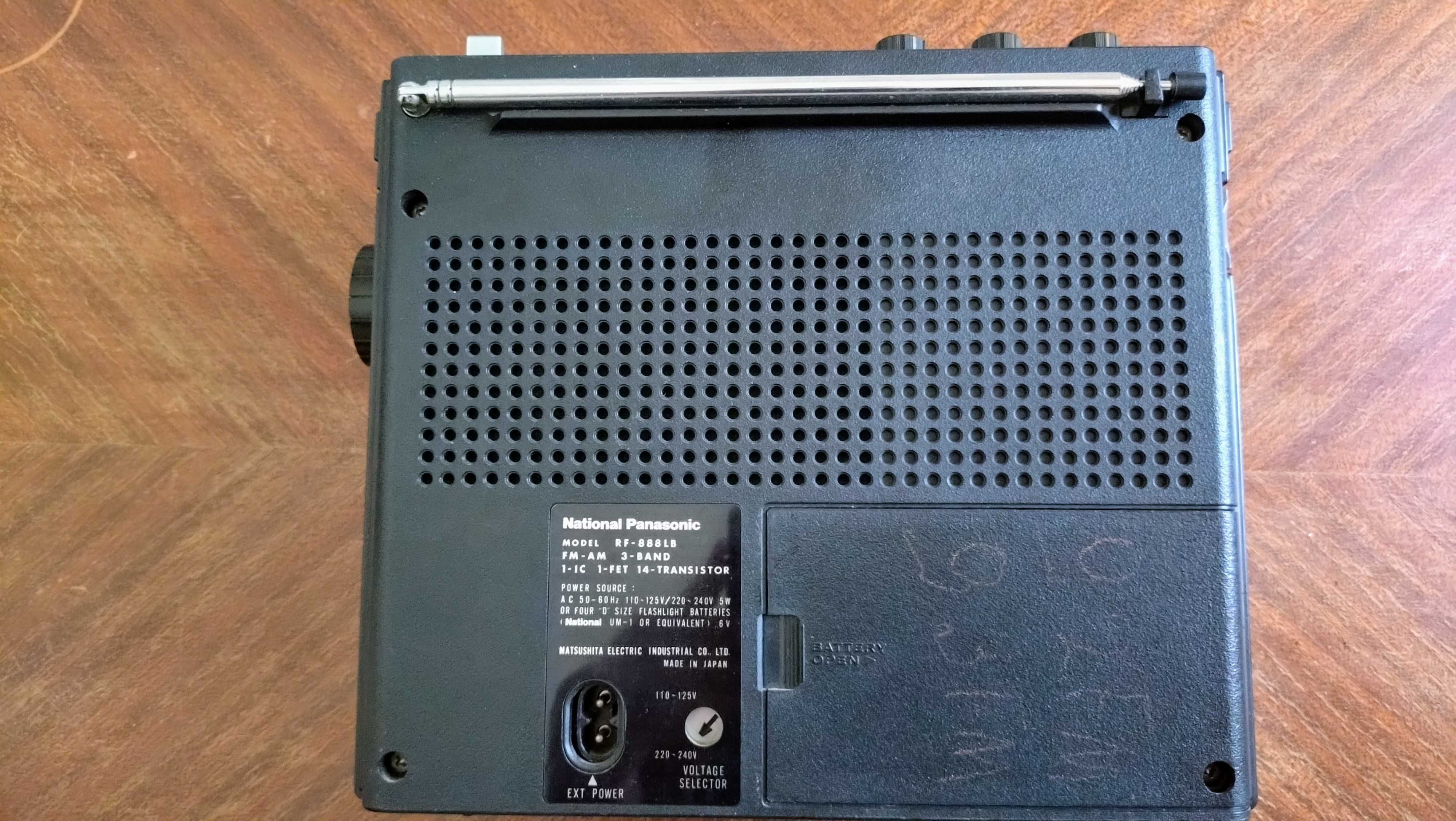 Radio Vintage Colecao National/Panasonic RF-888LB GX300