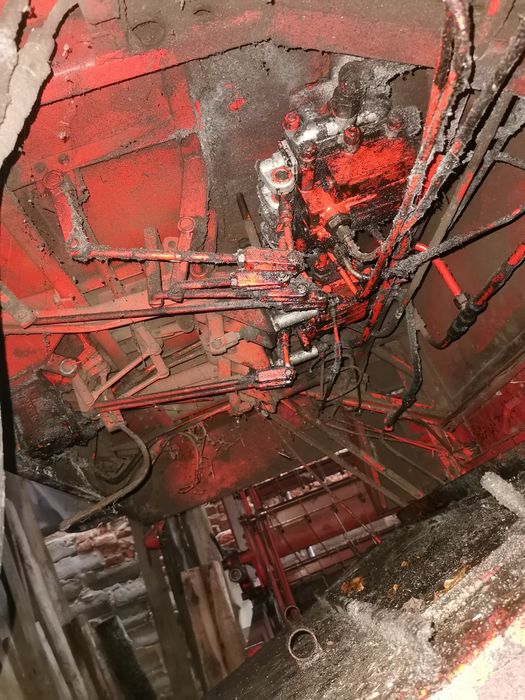 Bizon rekord Z058 - zamiana na traktor