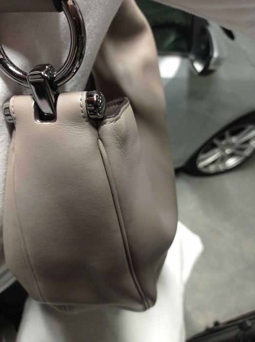 Novo COACH Saddle Bag - Genuíno pele
