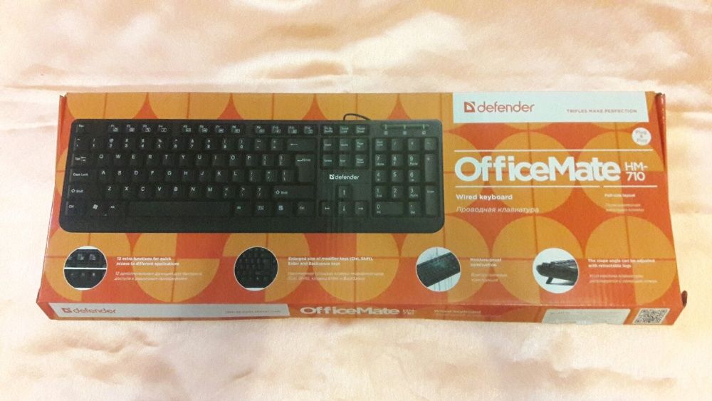 клавиатура defender OfficeMateHM-710