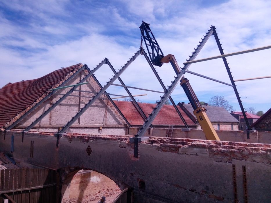 Konstrukcja stalowa hala wiata