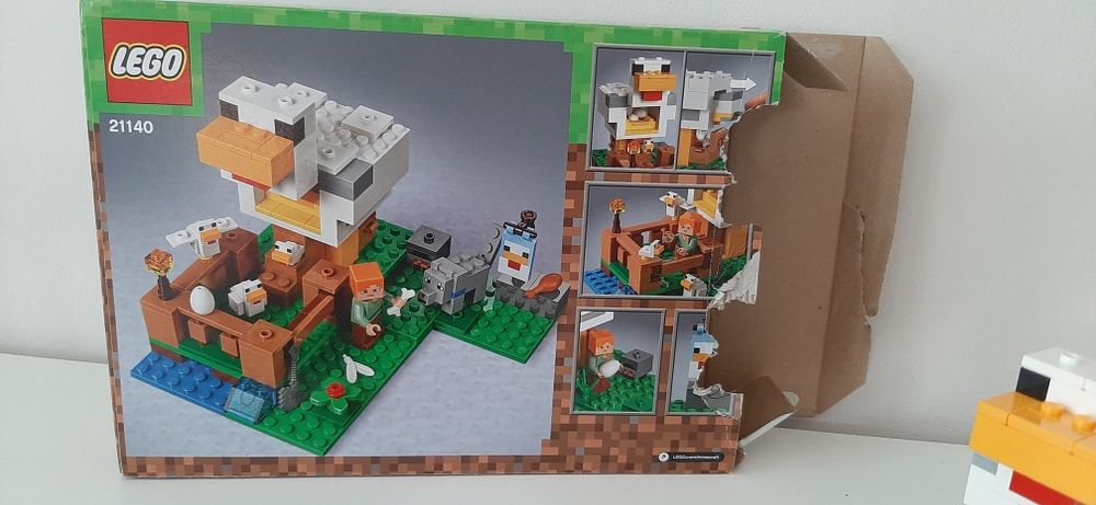 Lego Minecraft 21140 kurnik kompletny